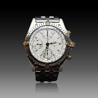 Montre Breitling Chronomat Or et Acier Vers 1990 Automatique Montre Breitling Chronomat Or et Acier Vers 1990 Automatique