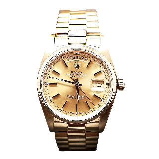 Montre Rolex Day-Date Homme Or jaune 18k de 1982. Ref: 18038. 