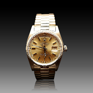 Montre Rolex Day-Date Homme Or jaune 18k de 1982. Ref: 18038. 