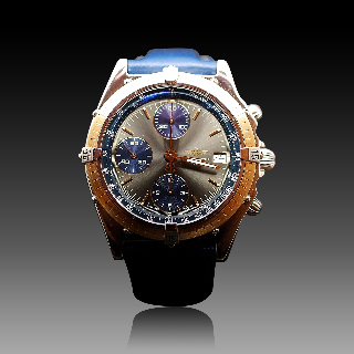 Montre Breitling Chronomat Or et Acier Vers 1990 Automatique Montre Breitling Chronomat Or et Acier Vers 1990 Automatique
