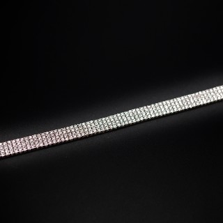 Bracelet en or gris 18 Cts avec 13.58 Cts de Diamants H-VS.