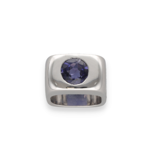 Bague Dinh Van Margot – Or Gris 18k – Améthyste –...