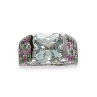 Bague Mauboussin Cocktail – Or Gris 18k –...