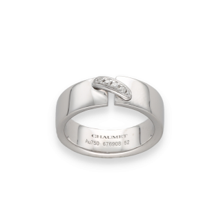 Bague Chaumet Lien Évidence – Or Gris 18k – Taille...