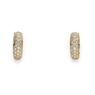 Boucles d’Oreilles Créoles – Or Jaune 18k – 48...