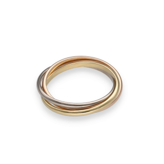 Alliance Trinity Petit Modèle Cartier – Trois Ors...