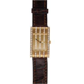 Montre Boucheron Reflet – Or Jaune 18k et Diamants...
