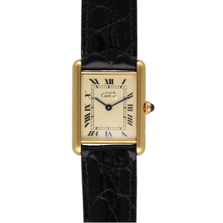 Montre Cartier Tank Vermeil – Réf. 178173 – 23 × 30...