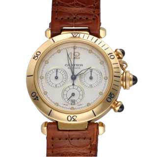 Montre Cartier Pasha – Réf. 2111 – Or Jaune 18k – 38...