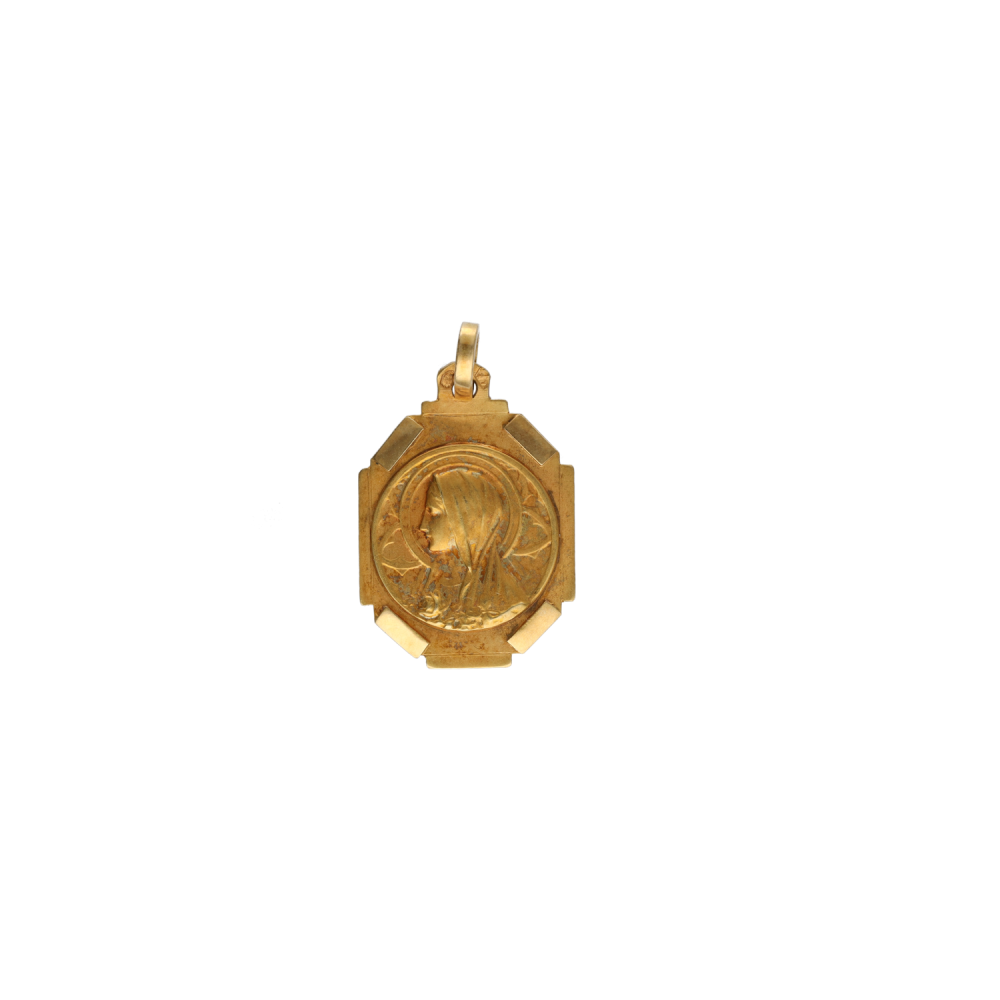 Médaille Art Déco Française – Bronze, Collection, Motif Vintage