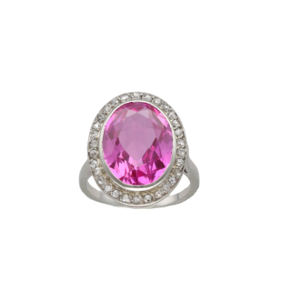 Bague Art Déco Verneuil Rose & Roses de Diamants –...