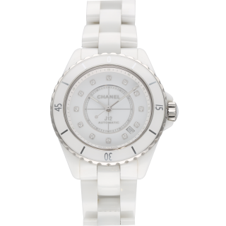 Montre Chanel J12 H5705 céramique blanche...