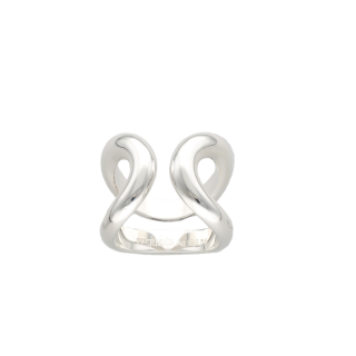 Bague Hermès Lima - Argent massif - Taille 55