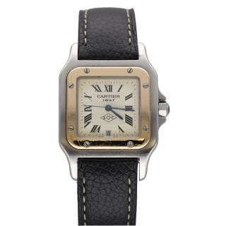 Montre Cartier Santos 150ème anniversaire - Or jaune...