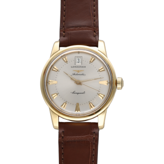 Montre Longines Conquest Heritage - Or 18k - 35 mm -...