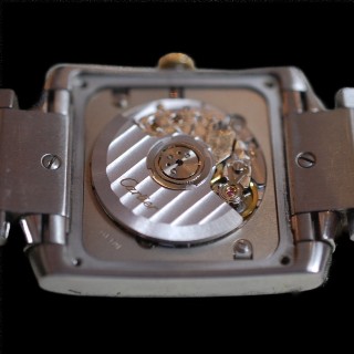 Montre Cartier Tank Française Or et Acier Homme de 2000. Automatique.