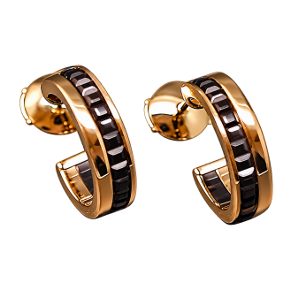Boucles d’oreilles Boucheron Quatre Classique...