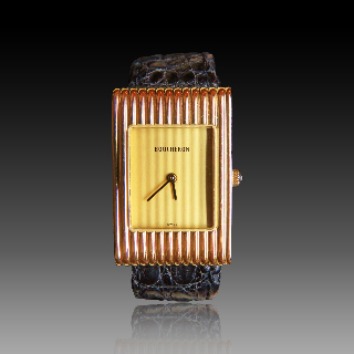 Montre Boucheron Reflet Dame Grand Modèle en Or Jaune 18k Vers 2000 quartz .