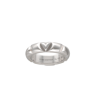 Bague Louis Vuitton LV Volt - Or Gris 18k - Taille 50