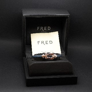 Bracelet Fred Force 10 en Or gris 18k de 2011 . Grand Modèle.