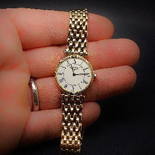 Montre Longines dame "Classique" Or 18k massif quartz de 2003