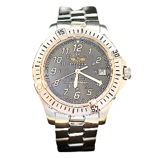 Montre Breitling Homme " Colt Ocean " 38 mm en acier quartz vers 2000.