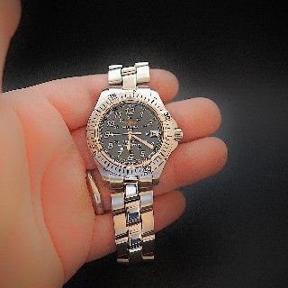 Montre Breitling Homme " Colt Ocean " 38 mm en acier quartz vers 2000.