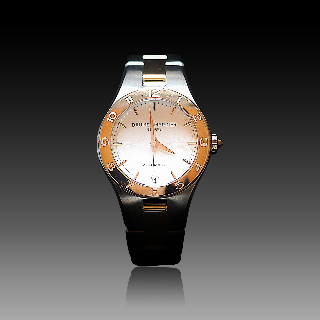 Montre Baume et Mercier Linéa Dame Or Rose et Acier Automatique de 2013