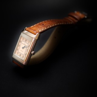 Montre Jaeger LeCoultre Reverso Lady en Acier Quartz de 2014.