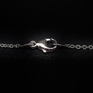 Collier Pendentif Diamant de 0.91 Cts M-SI2 . Or 18 Cts.