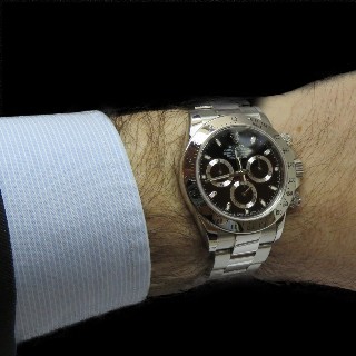 Montre Rolex Daytona Acier de 2012. Ref: 116520. Full Set.