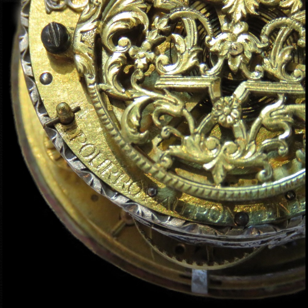 MONTRE de GOUSSET en or jaune 14 carats, le cadran signé S.A. des