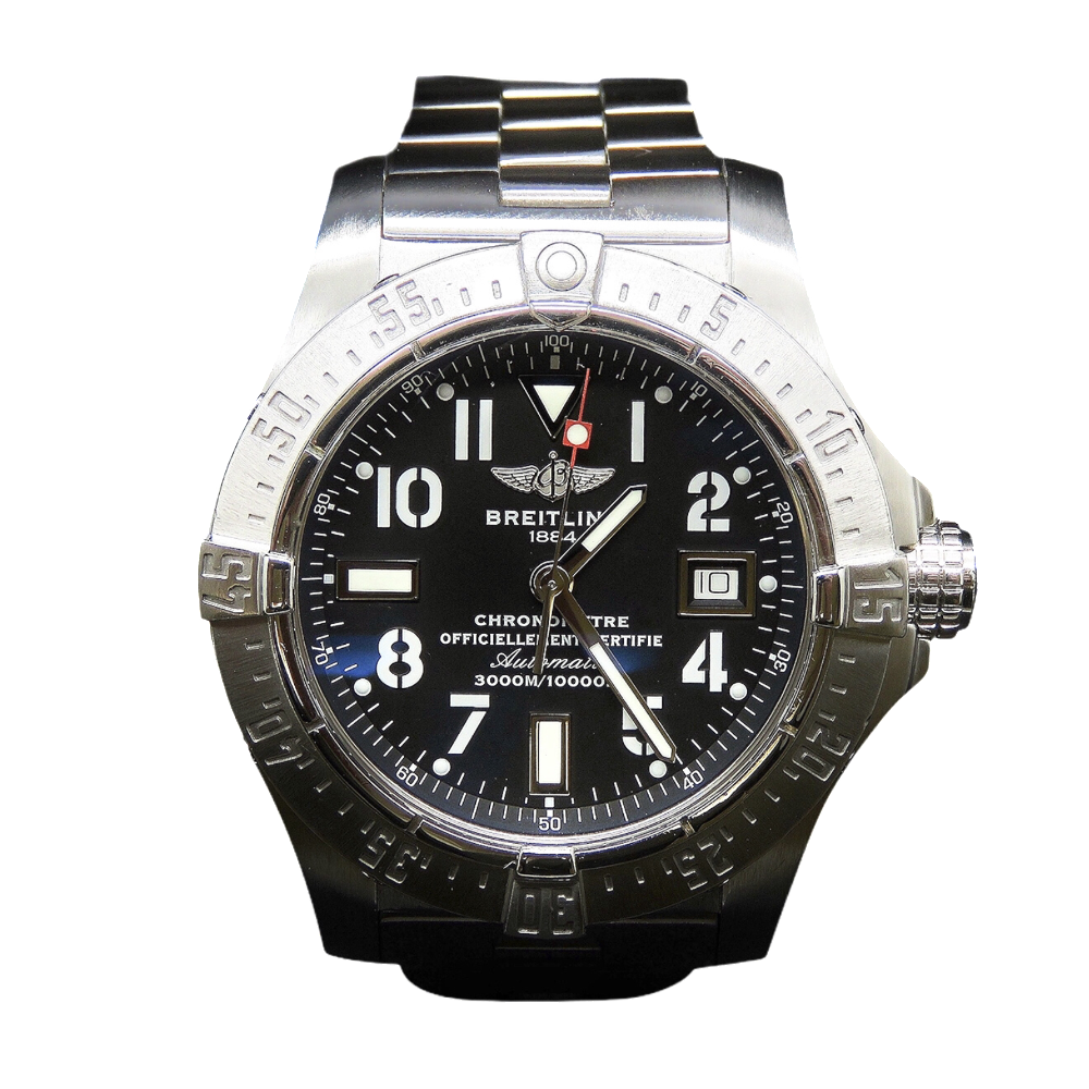 Breitling Avenger Seawolf Acier Auto de 2013 . Papiers d'origine Breitling Avenger Seawolf Acier Auto de 2013 . Papiers d'origine