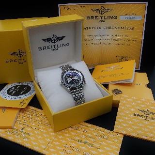 Montre Breitling Chrono-Matic de 2006 Acier ref A41360 Automatique .Full Set.