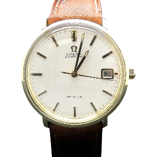  Montre Omega de Ville Plaqué Or Vers 1969. 34 mm. Automatique.