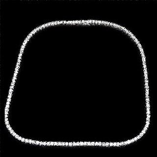 Collier "Rivière" ligne Diamants 15.09 Cts G-VS en Or gris 18k. 45 cm