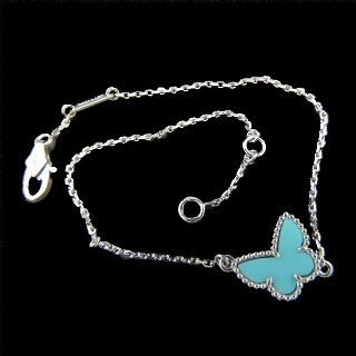 Bracelet Van Cleef & Arpels Sweet Alhambra Papillon Or gris 18k