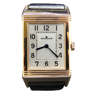 Montre Jaeger LeCoultre Grande Reverso Ultra Thin Or rose 18k de Juin 2017.