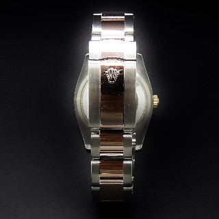 Montre Rolex Oyster Datejust Or rose et Acier de 2008 . Ref : 116201 .