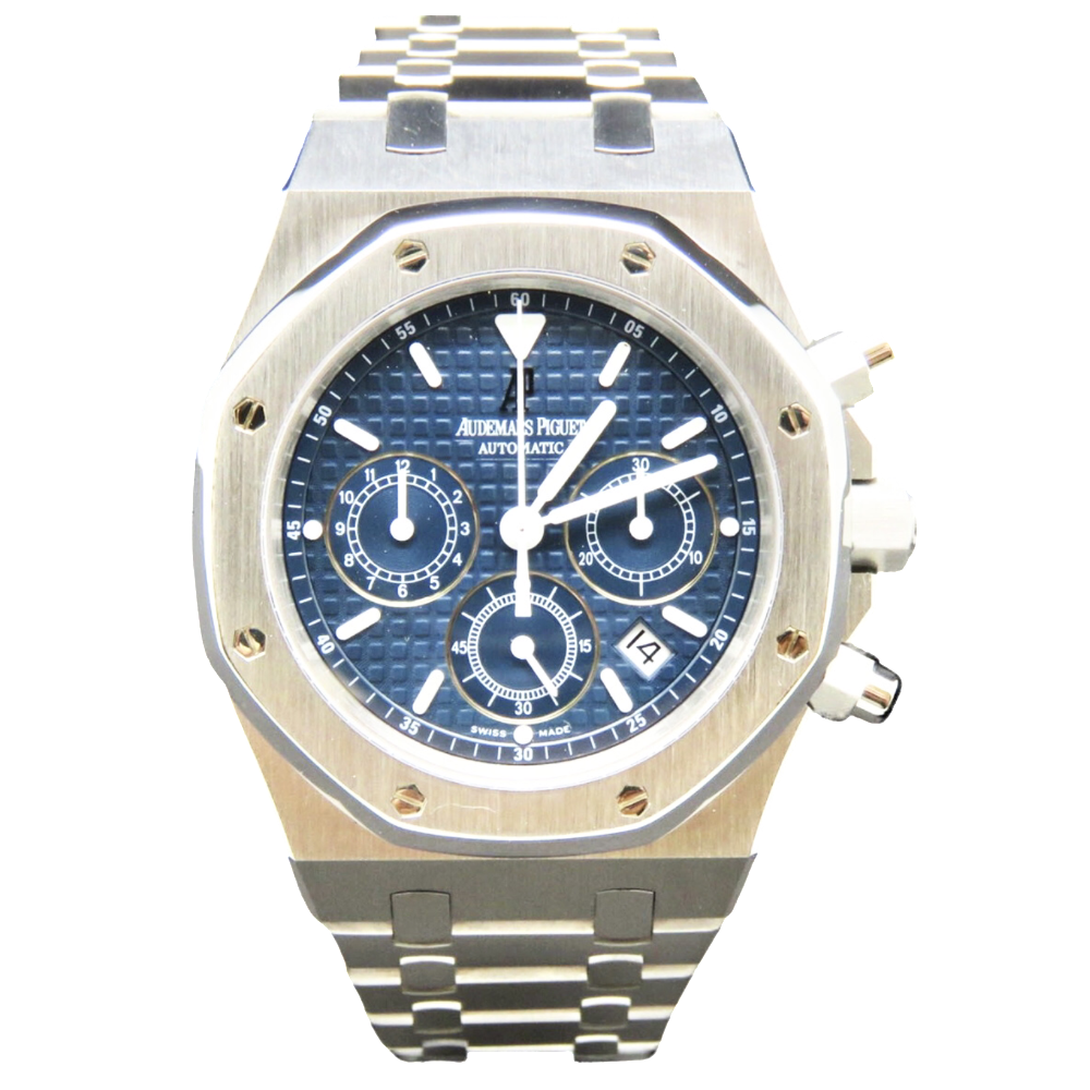 Montre Audemars Piguet Royal-Oak Chrono Automatique Ref-25860-ST . Full-Set