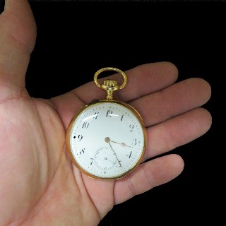 Montre Gousset Vacheron Constantin Vers 1900 Or jaune 18k Mécanique.