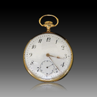 Montre Gousset Vacheron Constantin Vers 1900 Or jaune 18k Mécanique.