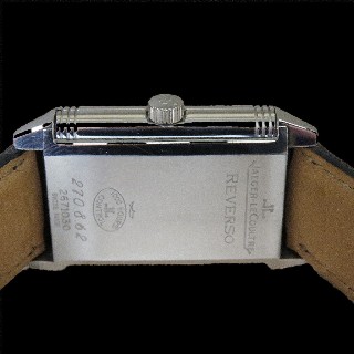 Montre Jaeger LeCoultre Reverso Grande Taille Acier Mécanique de 2009.