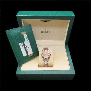 Montre Rolex Oyster Datejust 31 Dame en Or rose 18k et Acier de 2016 .  