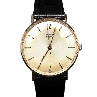 Montre Longines Vintage Homme en Or 18k Mécanique Vers 1960