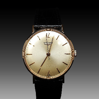 Montre Longines Vintage Homme en Or 18k Mécanique Vers 1960