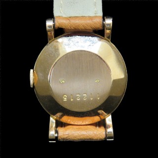 Montre Jaeger LeCoultre Vintage Ronde Dame Or rose 18k mécanique Vers 1950.