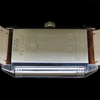 Montre Jaeger LeCoultre Reverso Grande Taille Acier Mécanique de 2009.