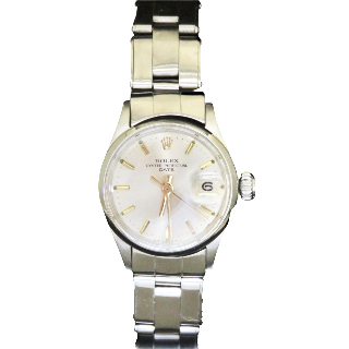 Montre Rolex Oyster Date Lady en Acier de 1966. Ref : 6516 .