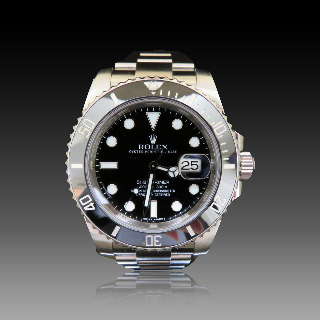  Montre Rolex Submariner Céramique Acier Ref : 116610 de 2012. Boite - Papiers